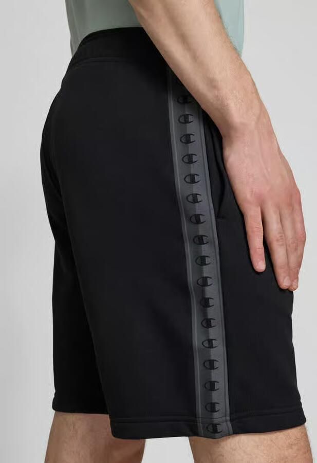 Champion Zwarte Legacy Athleisure Bermuda Shorts Black Heren