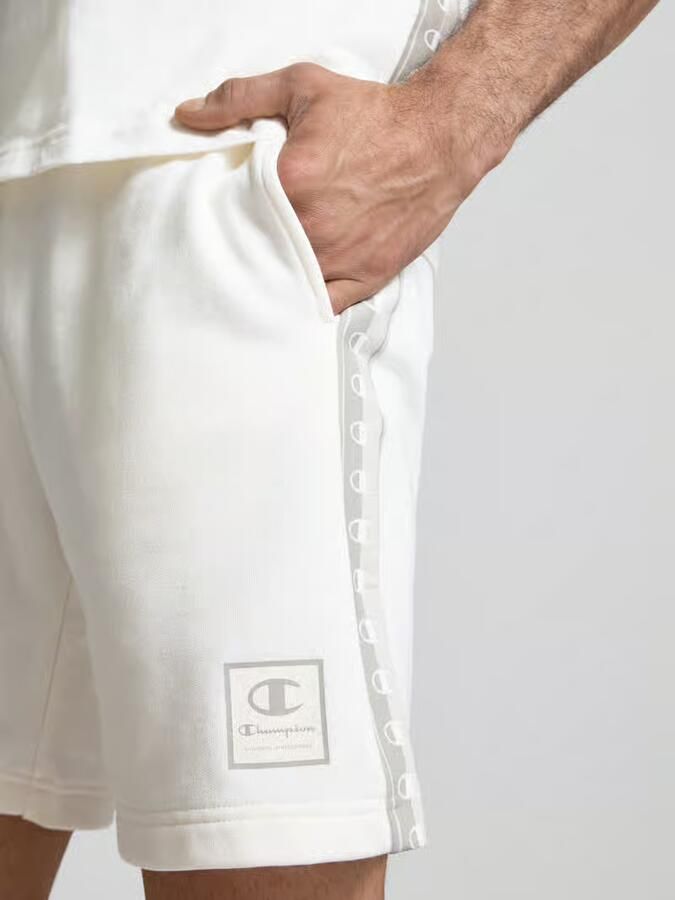 Champion Sweatshorts met logo en elastische band
