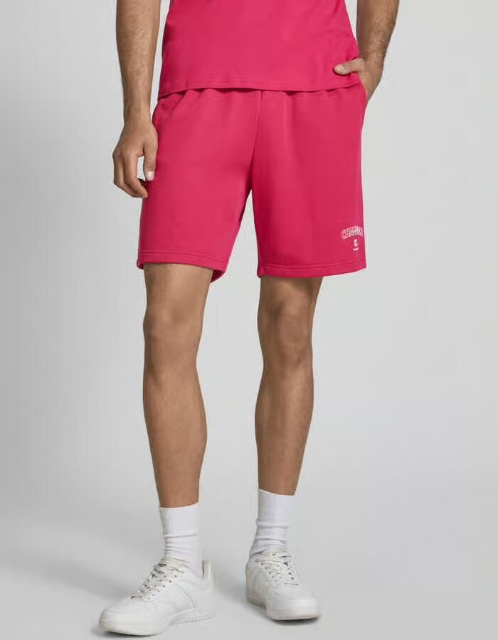 Champion Sweatshorts met logo en elastische band - Foto 3