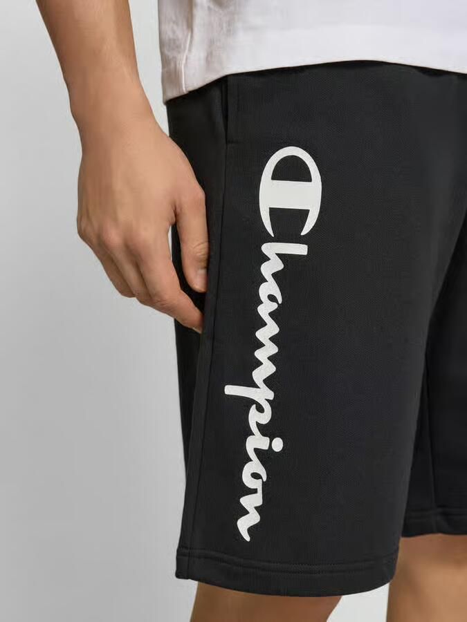 Champion Sweatshort BASICS Terry Shorts Large Logo (1-delig)