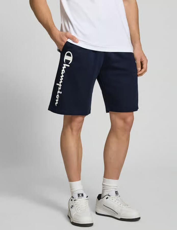 Champion Sweatshort BASICS Terry Shorts Large Logo (1-delig) - Foto 4