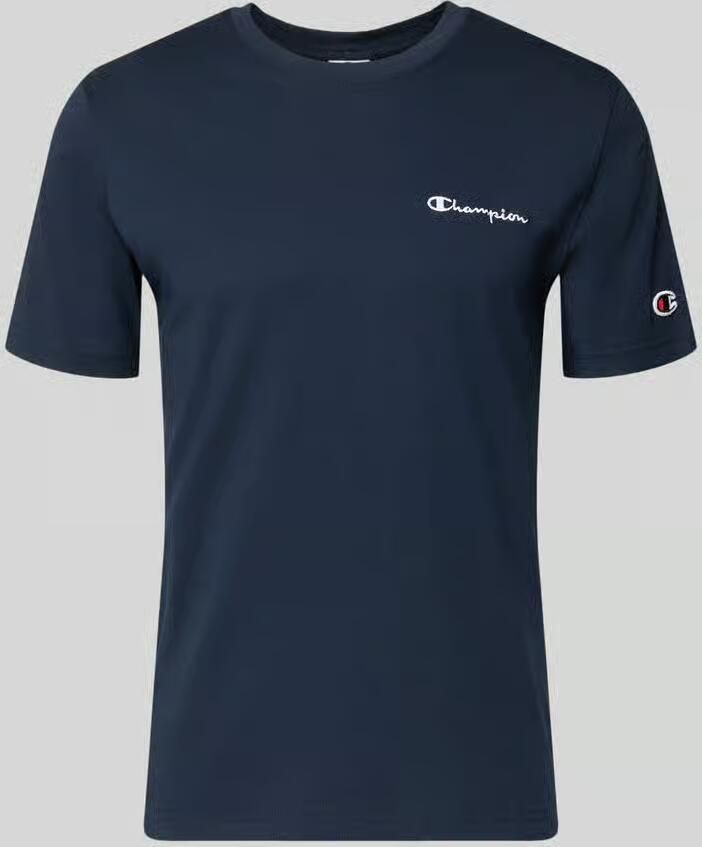 Champion T-shirt met label-stitchings en ronde halsuitsnijding - Foto 2