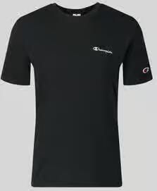 Champion T-shirt met label-stitchings en ronde halsuitsnijding