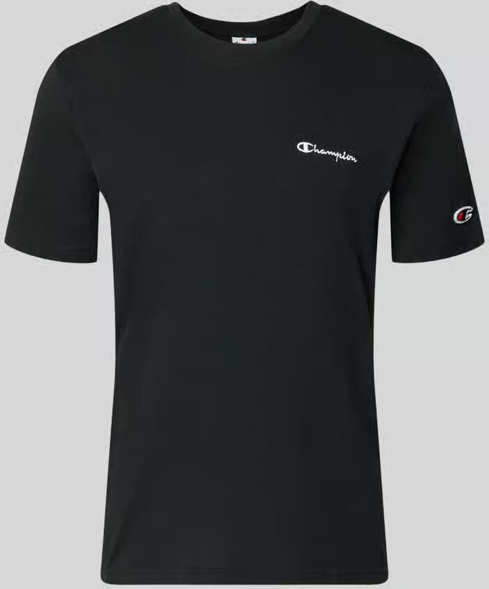 Champion T-shirt met label-stitchings en ronde halsuitsnijding - Foto 2