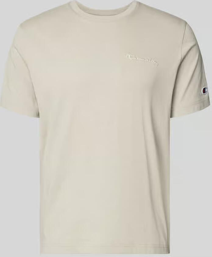 Champion T-shirt met label-stitchings en ronde halsuitsnijding - Foto 2