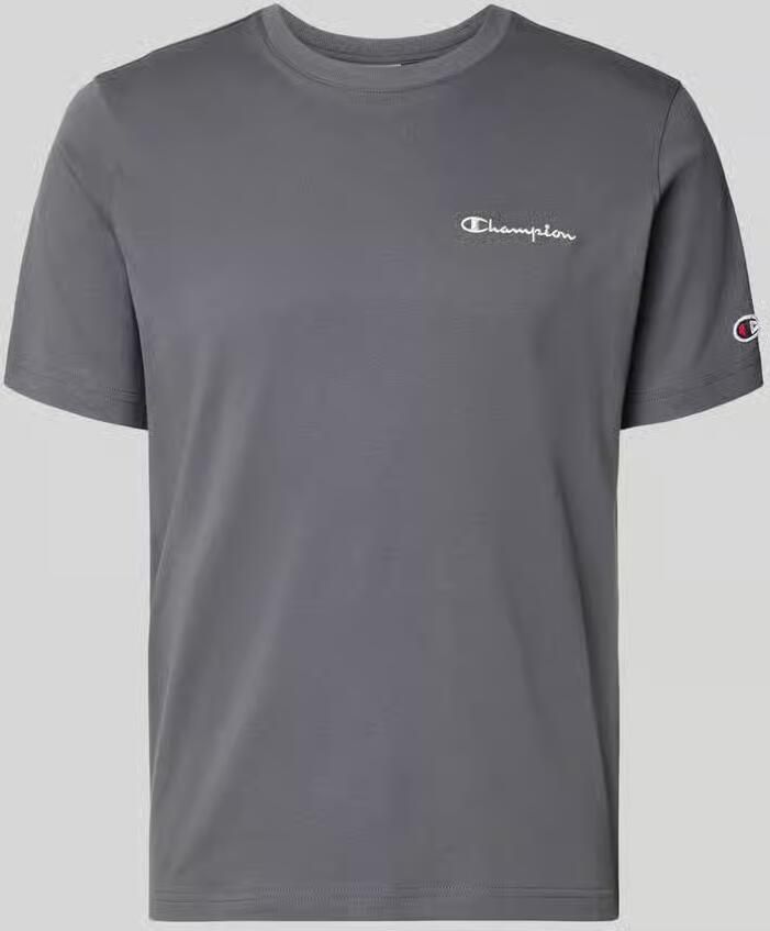 Champion T-shirt met label-stitchings en ronde halsuitsnijding - Foto 2