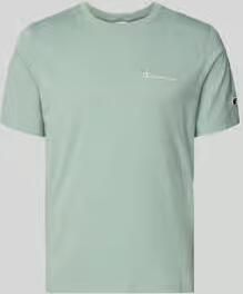 Champion T-shirt met label-stitchings en ronde halsuitsnijding