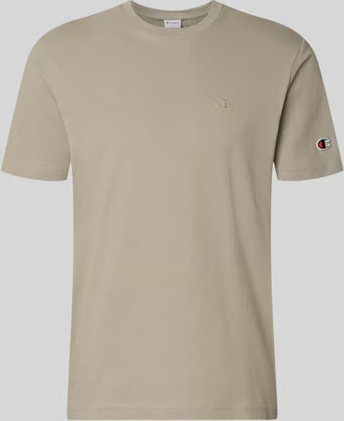 Champion T-shirt met label-stitchings en ronde halsuitsnijding - Foto 2