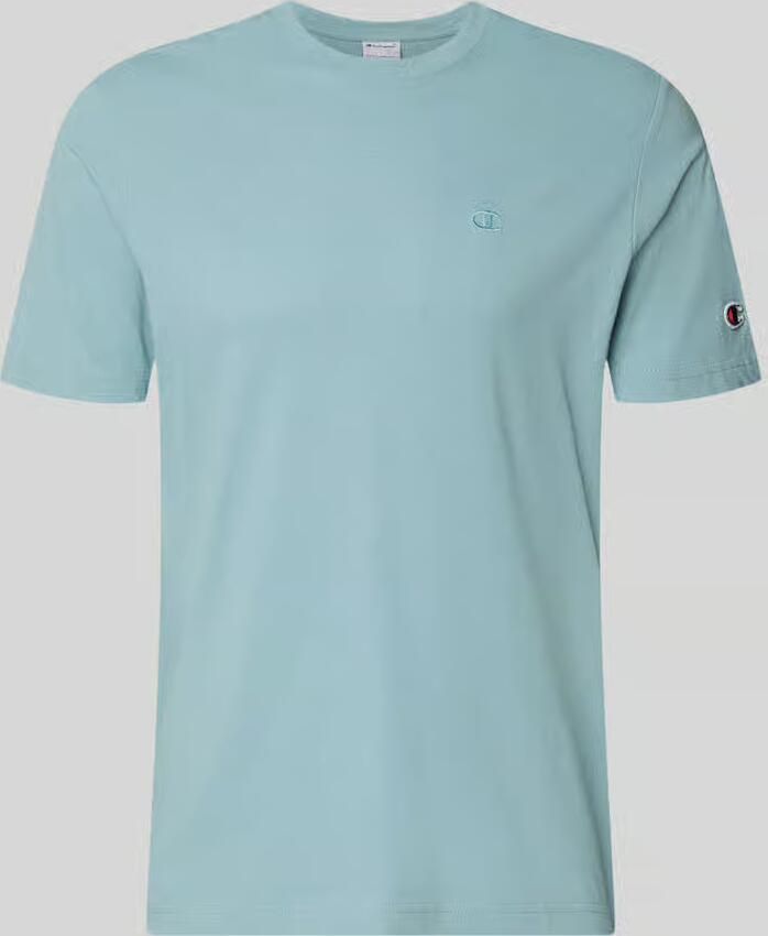 Champion T-shirt met label-stitchings en ronde halsuitsnijding - Foto 2