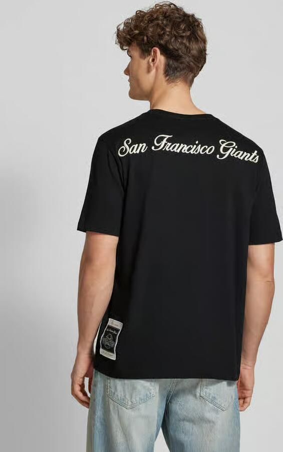 Champion T-shirt met labeldetail