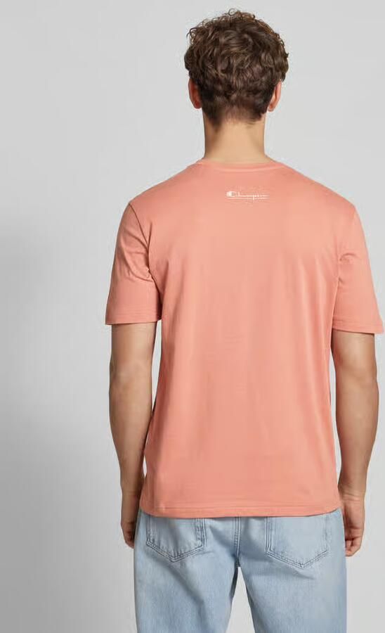 Champion T-shirt met labeldetails