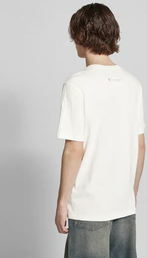 Champion T-shirt met labeldetails
