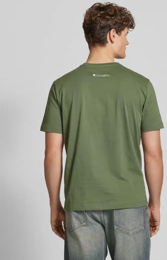 Champion T-shirt met labeldetails