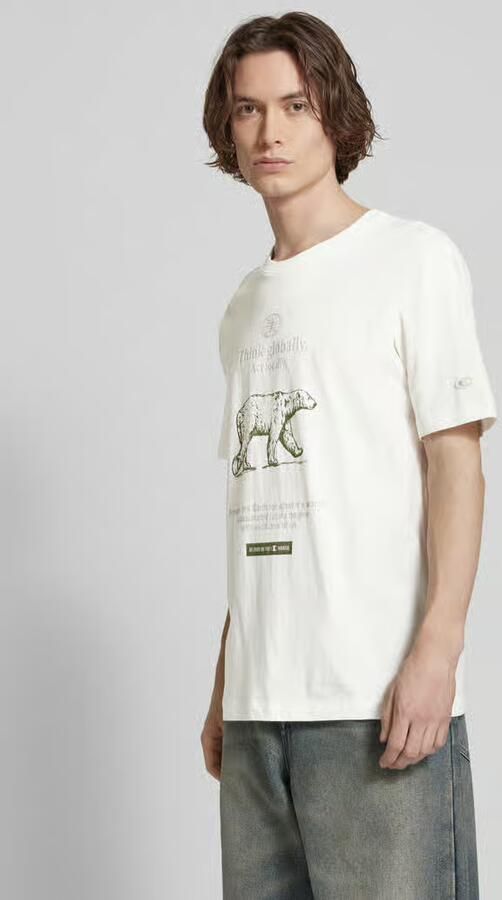 Champion T-shirt met labeldetails - Foto 2