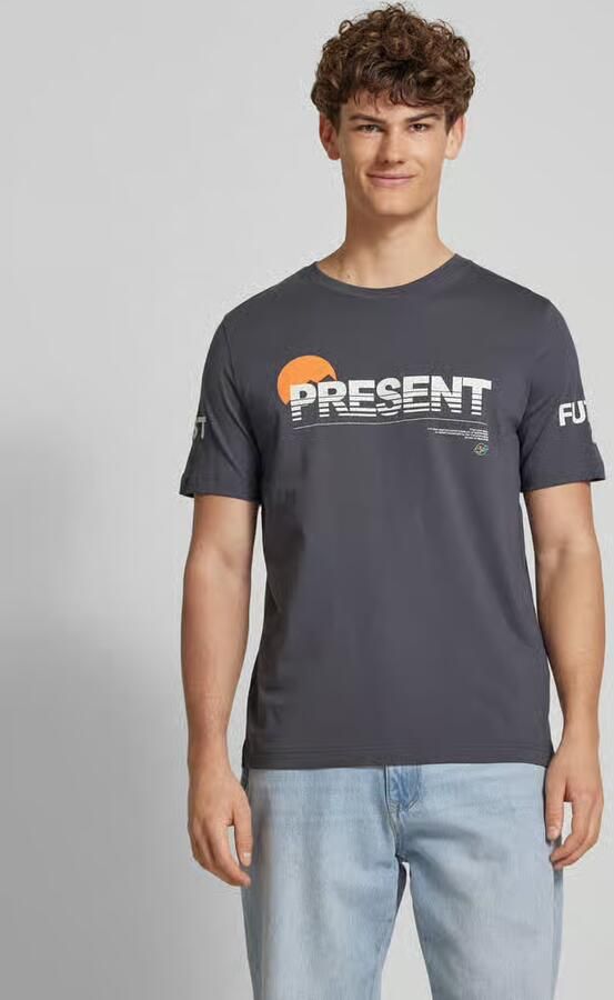 Champion T-shirt met labeldetails - Foto 2