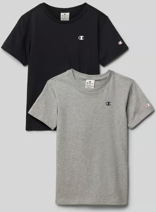 Champion T-shirt Basic 2pack Crew-Neck voor kinderen (set 2-delig) - Foto 4