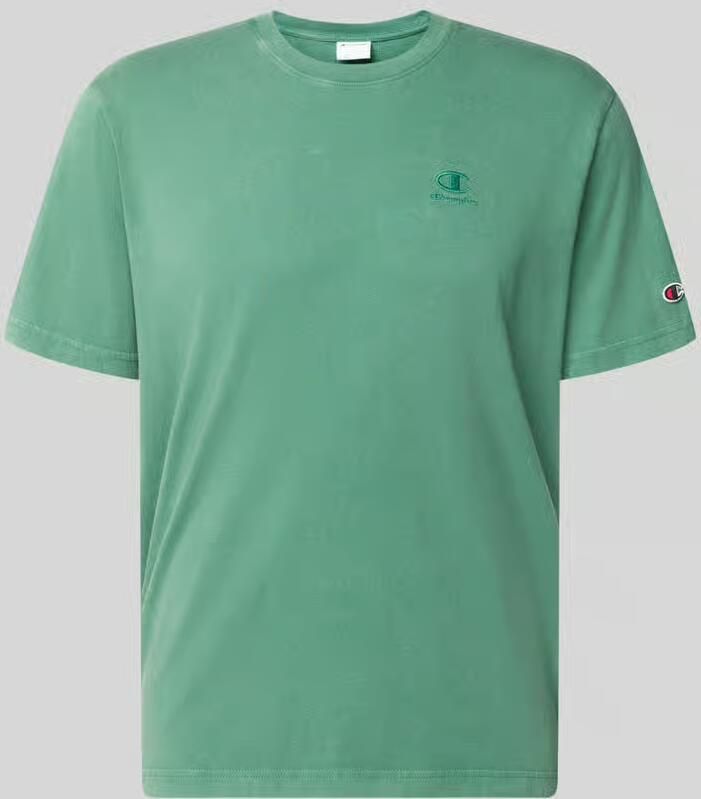 Champion T-shirt met Labelstitching en Ronde hals - Foto 2