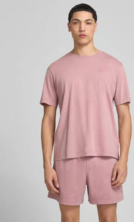 Champion T-shirt met Labelstitching en Ronde hals - Foto 4