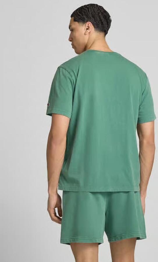 Champion T-shirt met Labelstitching en Ronde hals - Foto 3