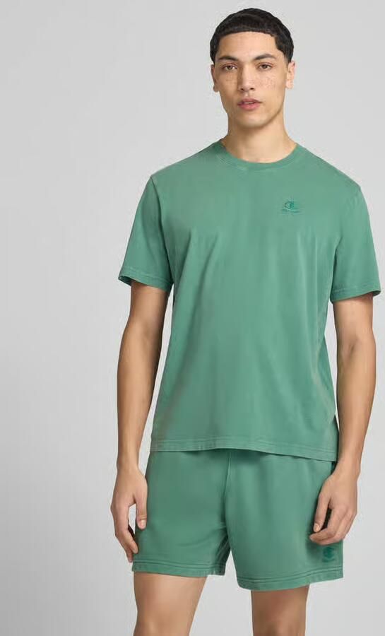 Champion T-shirt met Labelstitching en Ronde hals - Foto 2