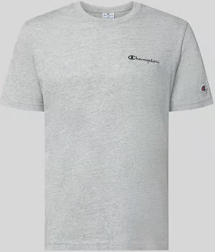 Champion T-shirt met logo-stitchings model 'ICONS CONTRAST' - Foto 4