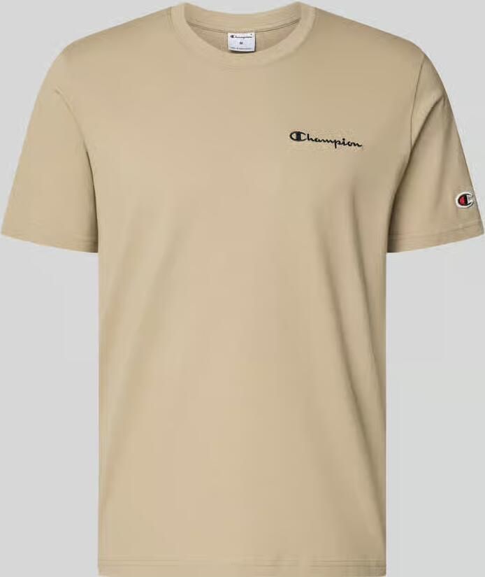 Champion T-shirt met logo-stitchings model 'ICONS CONTRAST' - Foto 2