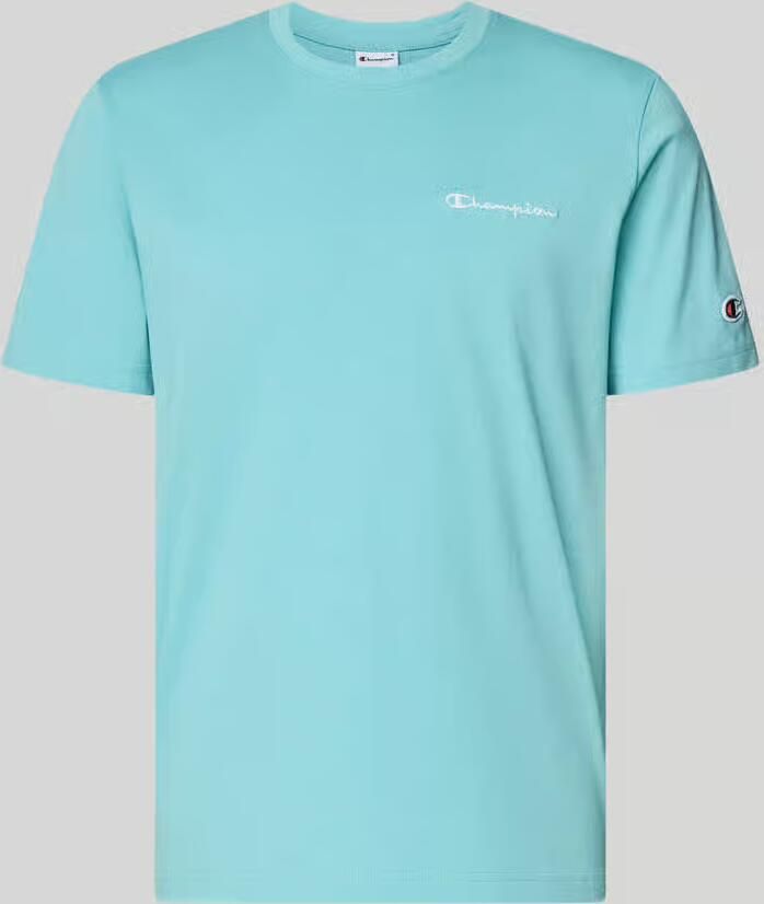 Champion T-shirt met logo-stitchings model 'ICONS CONTRAST' - Foto 2