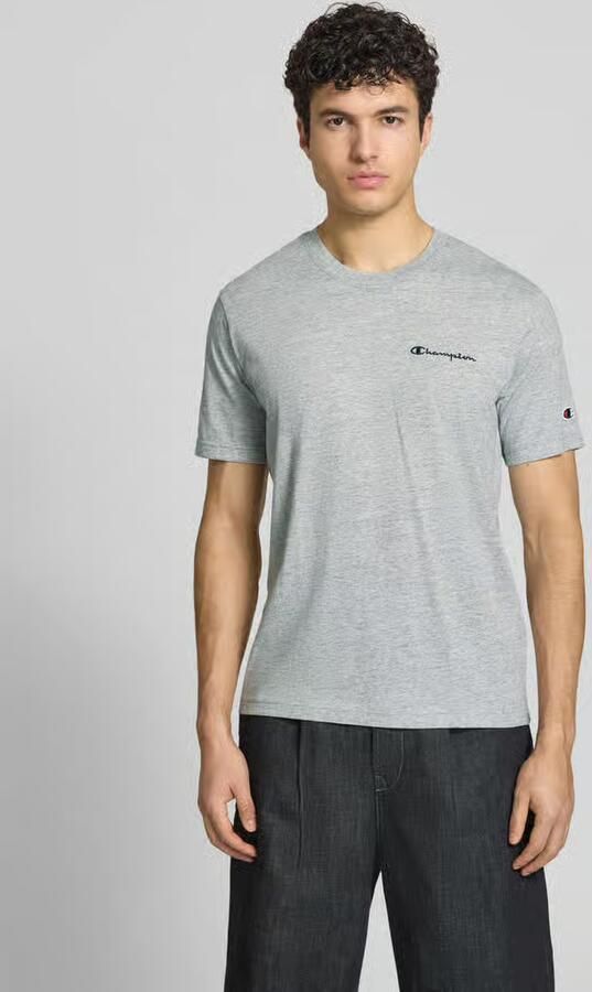 Champion T-shirt met logo-stitchings model 'ICONS CONTRAST' - Foto 9
