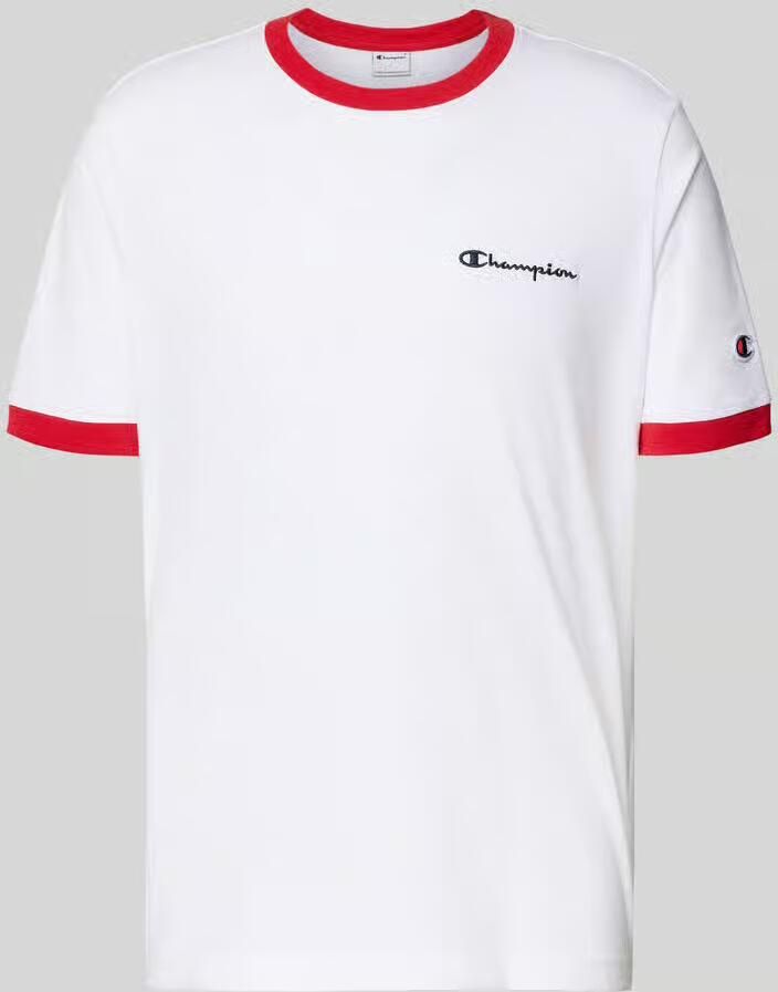 Champion T-shirt met ronde hals en label-stitchings - Foto 2
