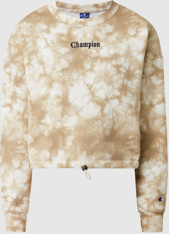 Champion Custom fit sweatshirt in batiklook