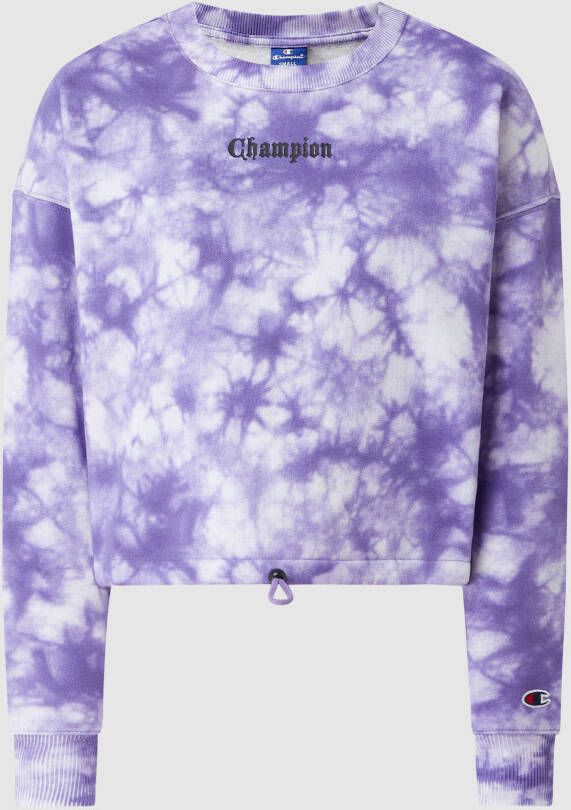 Champion Custom fit sweatshirt in batiklook