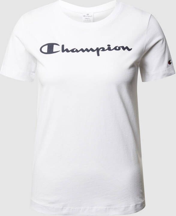 Champion Kort T-shirt met logoprint