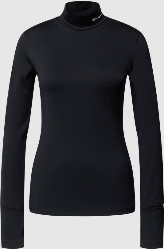Champion Shirt met lange mouwen en labeldetails