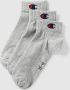 Champion Sokken met labeldetail in een set van 3 paar model 'Quarter Sock' - Thumbnail 1