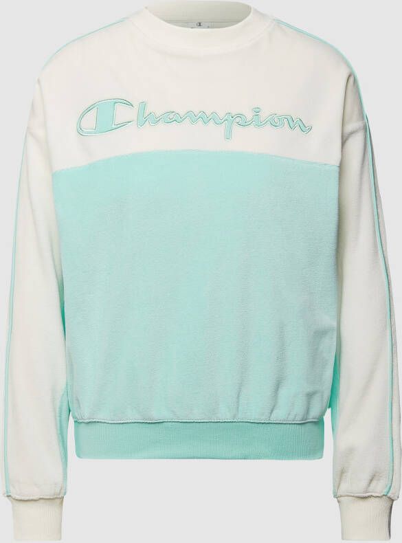 Champion Sweatshirt in colour-blocking-design