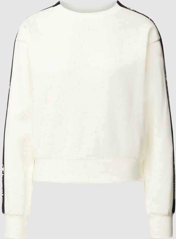 Champion Sweatshirt met galonstrepen model 'CREWNECK'