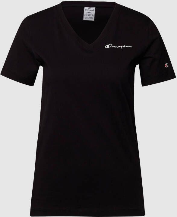 Champion T-shirt met labelprint