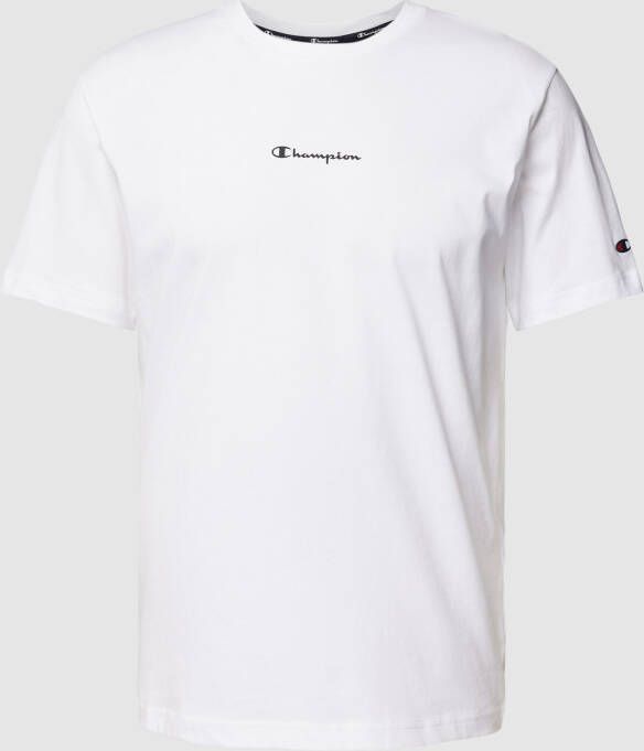 Champion T-shirt met labelprint model 'LEGACY CENTER'