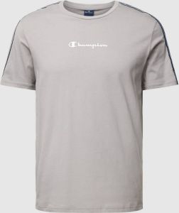 Champion T-shirt met labelprint model 'Tape'