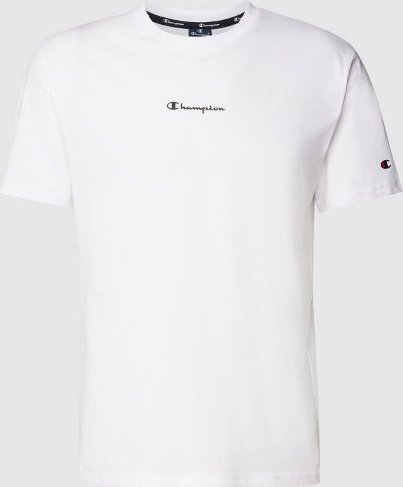 Champion T-shirt met labelprint model 'LEGACY CENTER'