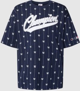 Champion T-shirt MLB New York Yankees Blauw Heren