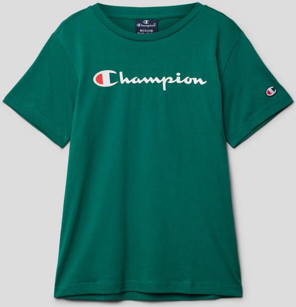 Champion T-shirt met logoprint