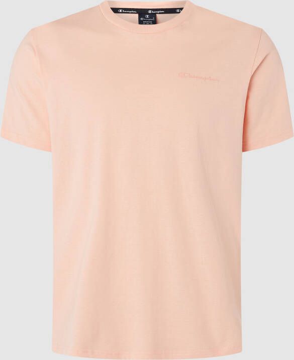Champion Camiseta klein afgezwakt logo tee Pink Dames