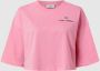 Chiara Ferragni Collection T-shirt 631 Logo Clic Jersey 160 CO Roze Dames - Thumbnail 1