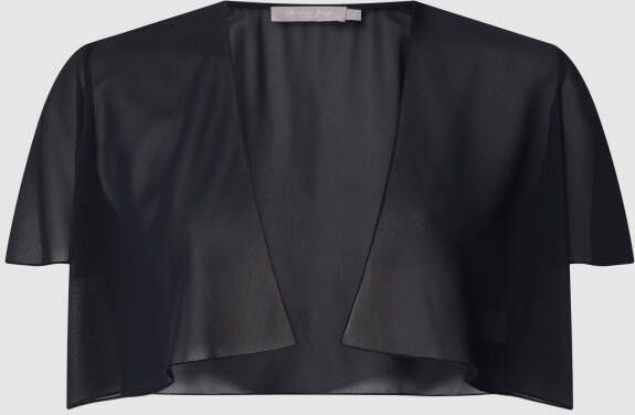 Christian Berg Cocktail Bolero met semi-transparant design