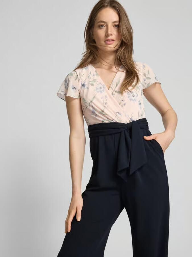 Christian Berg Cocktail Jumpsuit met V-hals