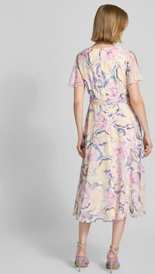 Christian Berg Cocktail midi-jurk met all-over bloemenmotief - Foto 2