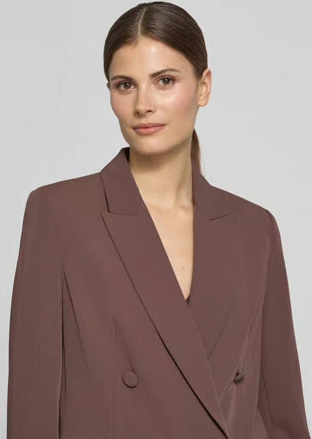 Christian Berg Cocktail Regular fit Blazer met klepzakken