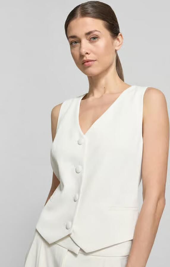 Christian Berg Cocktail regular fit bodywarmer met v-hals