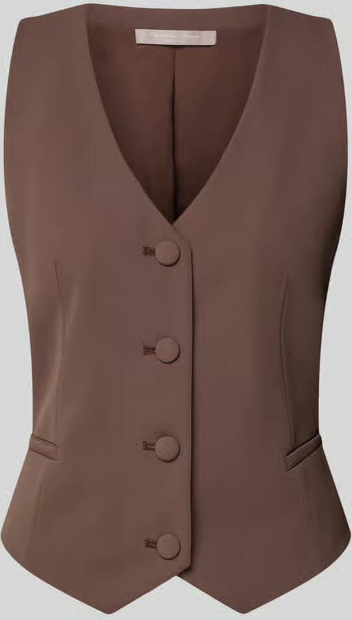 Christian Berg Cocktail regular fit bodywarmer met v-hals - Foto 2